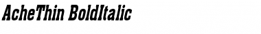 Download AcheThin Font