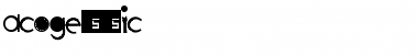 Download acogessic Font Download acogessic Font
