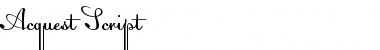 Download Acquest Script Font