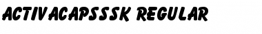 Download ActivaCapsSSK Font