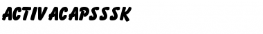 Download ActivaCapsSSK Font