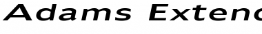 Download Adams Extended Font