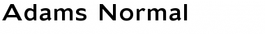 Download Adams Font