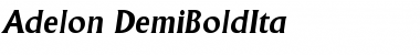 Download Adelon-DemiBoldIta Font Download Adelon-DemiBoldIta Font