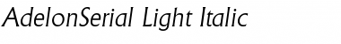 Download AdelonSerial-Light Font Download AdelonSerial-Light Font