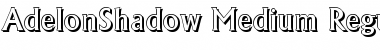 Download AdelonShadow-Medium Font Download AdelonShadow-Medium Font