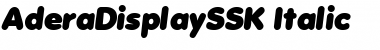 Download AderaDisplaySSK Font Download AderaDisplaySSK Font