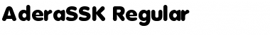 Download AderaSSK Font Download AderaSSK Font