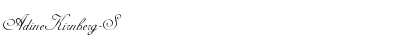 Download AdineKirnberg-S Font