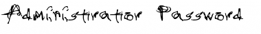 Download Administrator Password Font Download Administrator Password Font