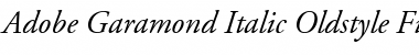 Download AGaramond RegularSC Italic Font