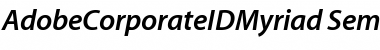 Download AdobeCorporateIDMyriad-SemiBold Font Download AdobeCorporateIDMyriad-SemiBold Font