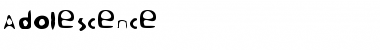 Download Adolescence Font Download Adolescence Font