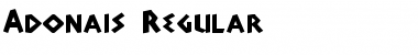 Download Adonais Font Download Adonais Font