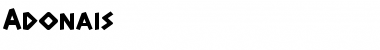 Download Adonais Font