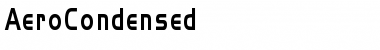 Download AeroCondensed Font