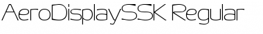 Download AeroDisplaySSK Font
