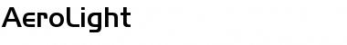 Download AeroLight Font