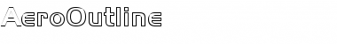 Download AeroOutline Font