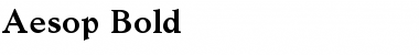 Download Aesop Font