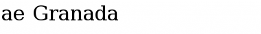 Download ae_Granada Font Download ae_Granada Font
