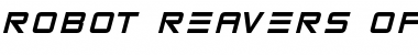 Download Robot Reavers Regular Font