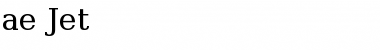 Download ae_Jet Font Download ae_Jet Font