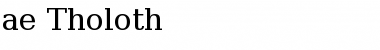 Download ae_Tholoth Font Download ae_Tholoth Font