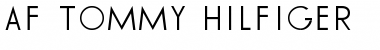 Download AF TOMMY HILFIGER Font Download AF TOMMY HILFIGER Font