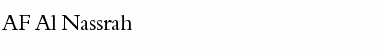 Download AF-Al Nassrah Font Download AF-Al Nassrah Font