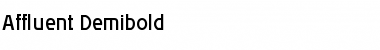 Download Affluent Demibold Font