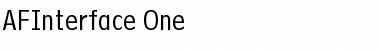 Download AFInterface Font