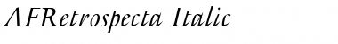 Download AFRetrospecta Font