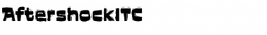 Download AftershockITC Font Download AftershockITC Font
