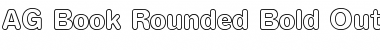 Download AG Book Rounded Font