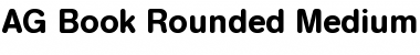 Download AG Book Rounded Font