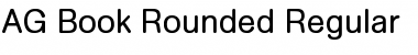 Download AG Book Rounded Font