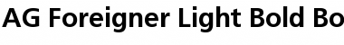 Download AG Foreigner Light-Bold Font Download AG Foreigner Light-Bold Font
