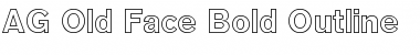 Download AG Old Face Font Download AG Old Face Font
