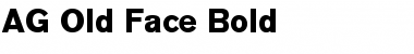 Download AG Old Face Font