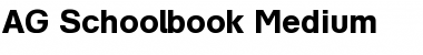 Download AG Schoolbook Font