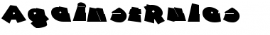 Download AgainstRules Font Download AgainstRules Font