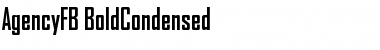 Download AgencyFB Font