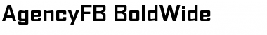 Download AgencyFB Font