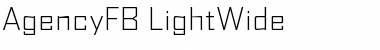 Download AgencyFB Font