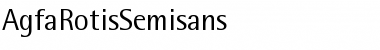 Download Agfa Rotis Semisans Font