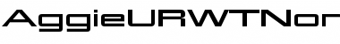 Download AggieURWTNor Font Download AggieURWTNor Font