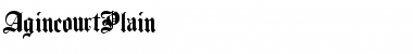 Download AgincourtPlain Font Download AgincourtPlain Font