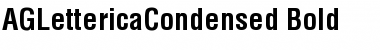 Download AGLettericaCondensed Bold Font