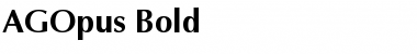 Download AGOpus Font